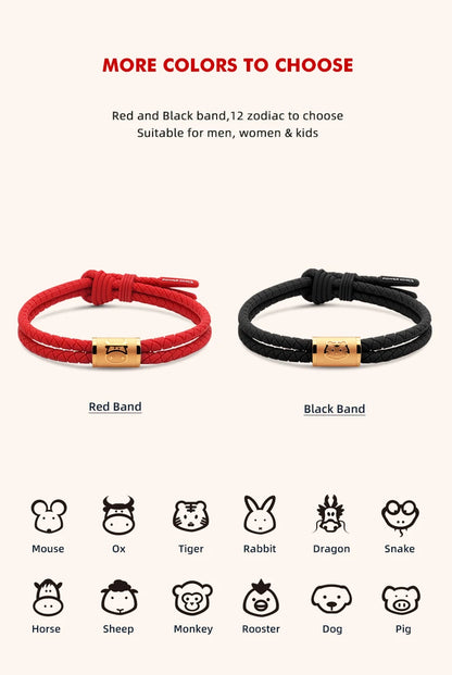 Pulsera Iónica con Signo Zodíaco Chino