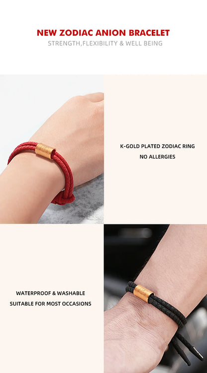 Pulsera Iónica con Signo Zodíaco Chino