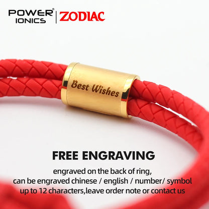 Pulsera Iónica con Signo Zodíaco Chino