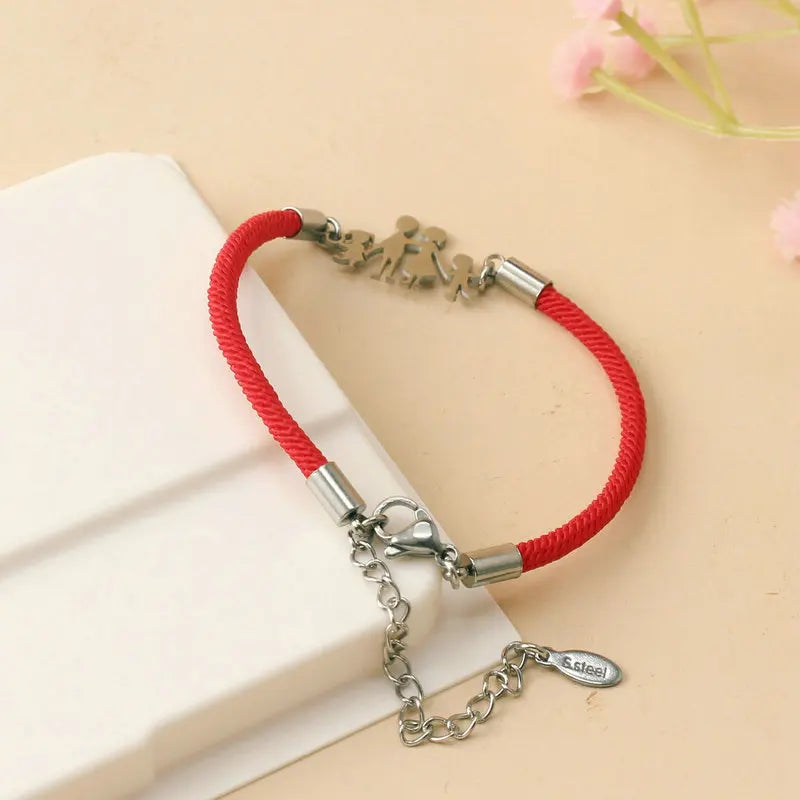 Pulsera Hilo Familia