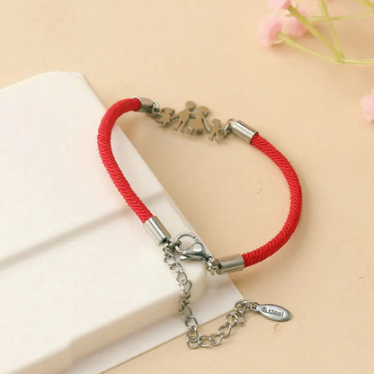 Pulsera Hilo Familia