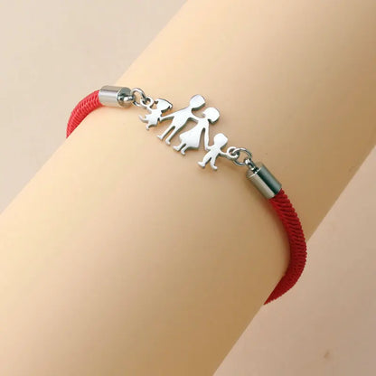 Pulsera Hilo Familia