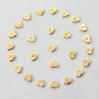 Pulsera Hilo con Iniciales Doradas