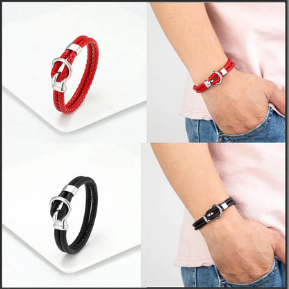 Pulsera Cuero Hombre