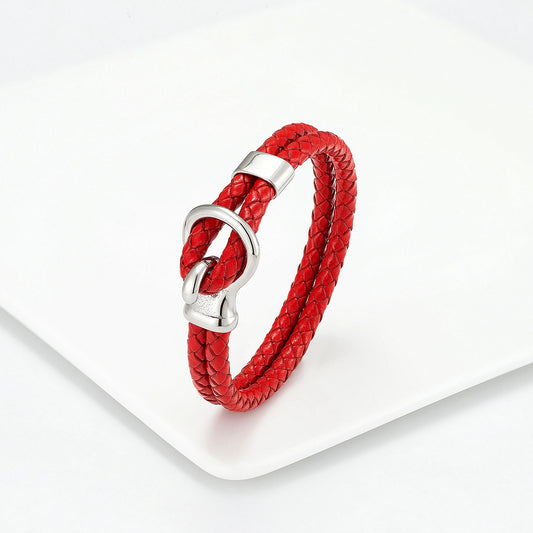 Pulsera Cuero Hombre