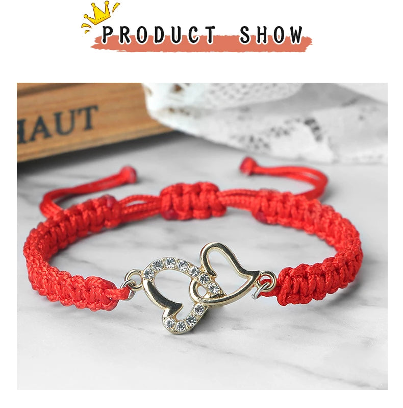 Pulsera Hilo Corazón