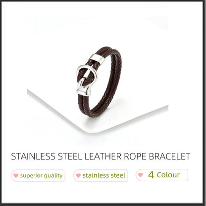 Pulsera Cuero Hombre