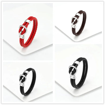 Pulsera Cuero Hombre