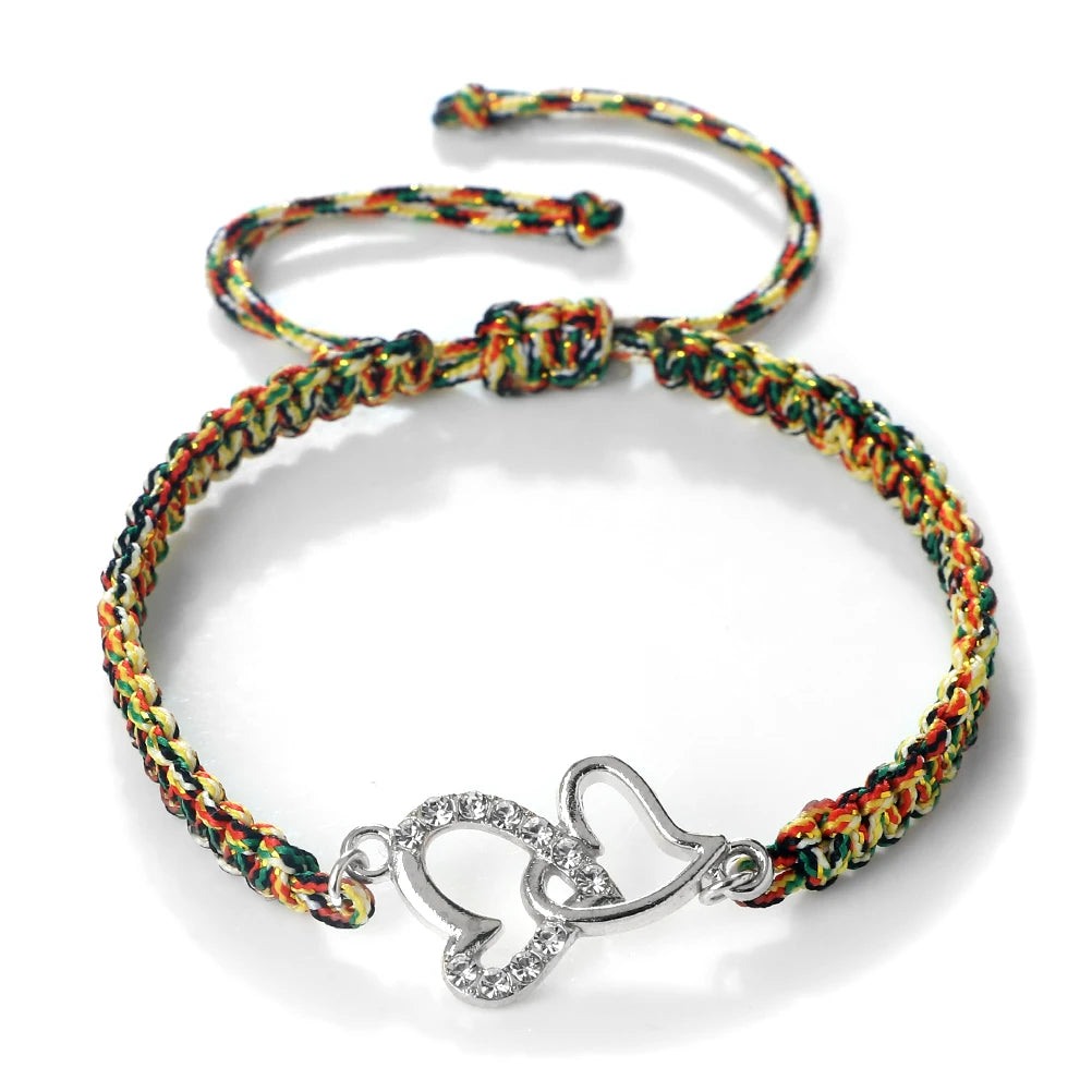 Pulsera Hilo Corazón