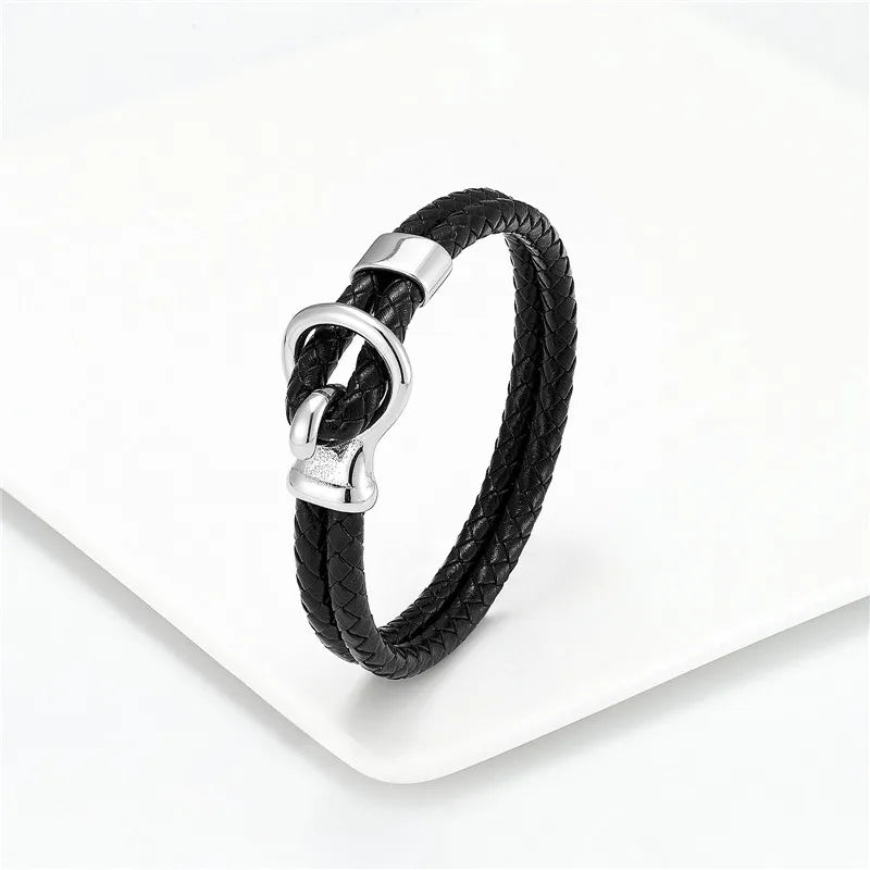Pulsera Cuero Hombre