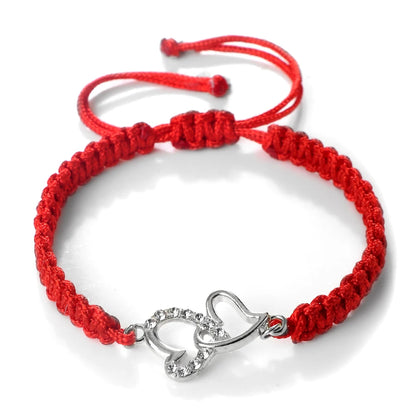 Pulsera Hilo Corazón