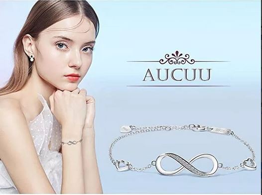 Pulsera Plata 925 Símbolo Amor Infinito