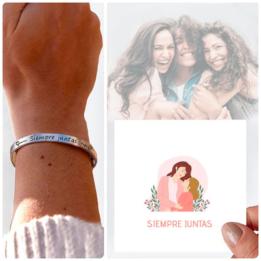 PULSERA “SIEMPRE JUNTAS” (2X1)