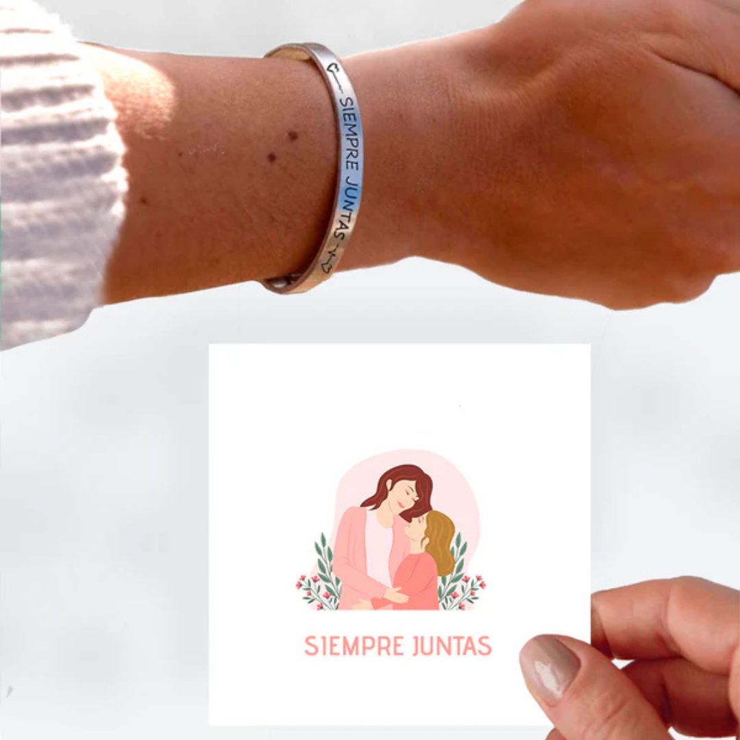 PULSERA “SIEMPRE JUNTAS” (2X1)